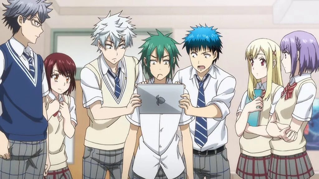 Ямада кун и семь. Ямада кун и семь. Ямада и шираиши. Ямада кун и семь. Ямада-кун и семь ведьм.