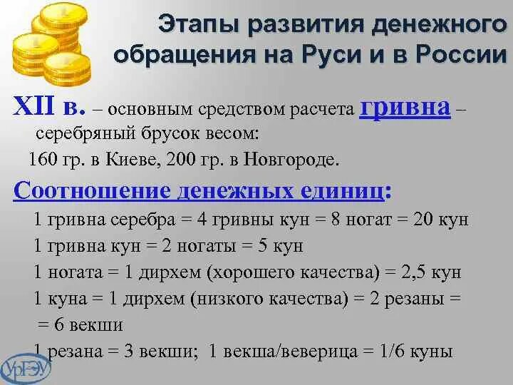Содержание денежного обращения. История возникновения денежного обращения. развитие денежного обращения. денежное обращение на руси. эволюция денежного обращения в россии.