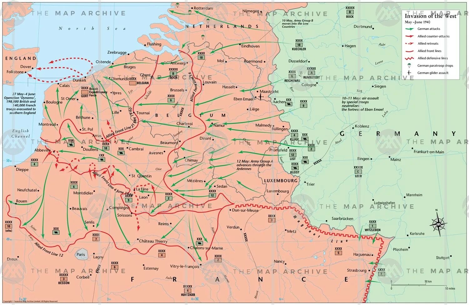 Какой город немцы взяли за два дня. Карта захвата Франции 1940. Карта оккупации немцами второй мировой. Кампания во Франции 1940 карта. Карта наступления войск Германии.