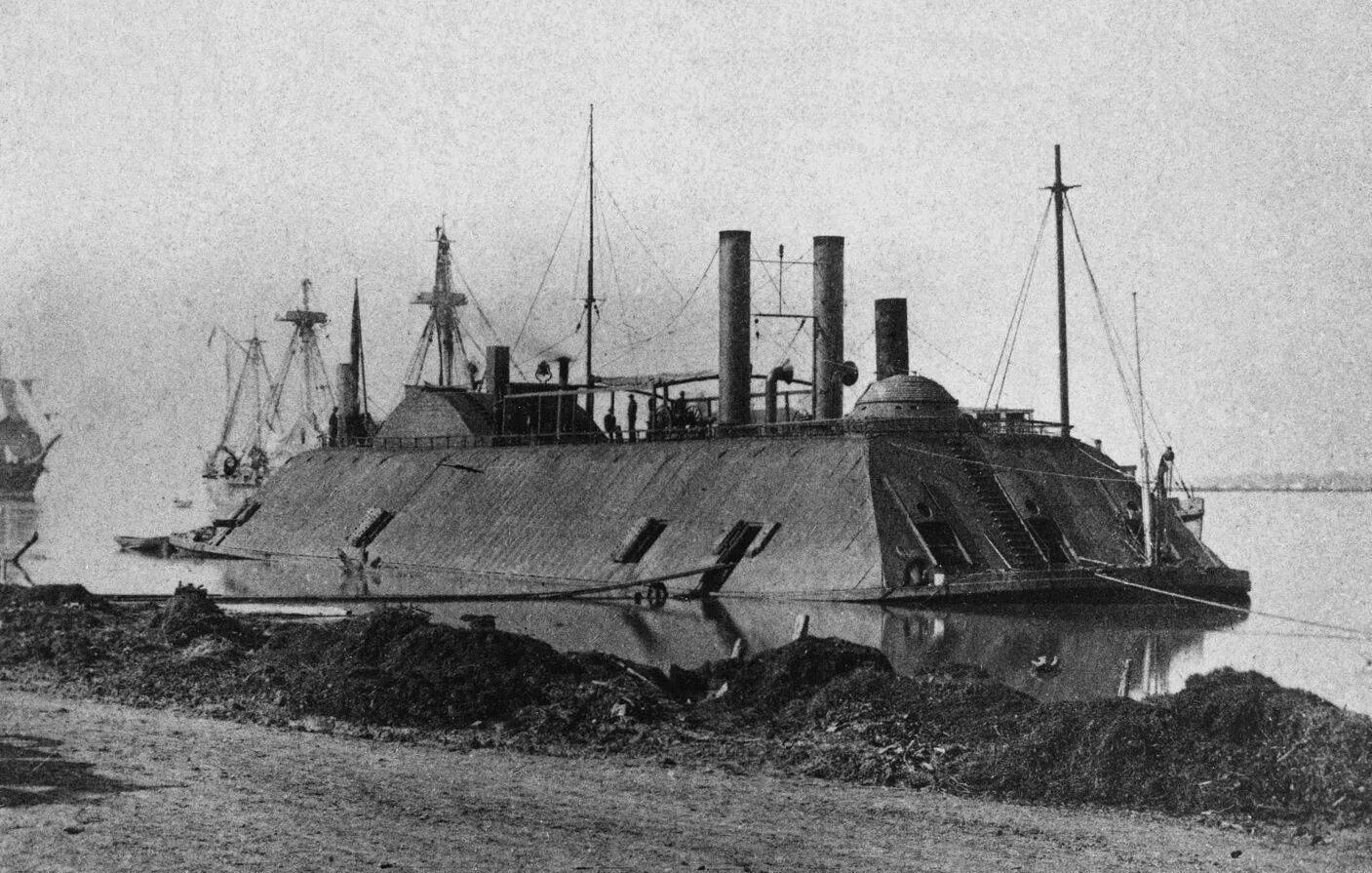 Броненосец Вирджиния 1862. Казематный броненосец Эссекс. Броненосец USS Cairo (1861). Броненосец монитор 1862.