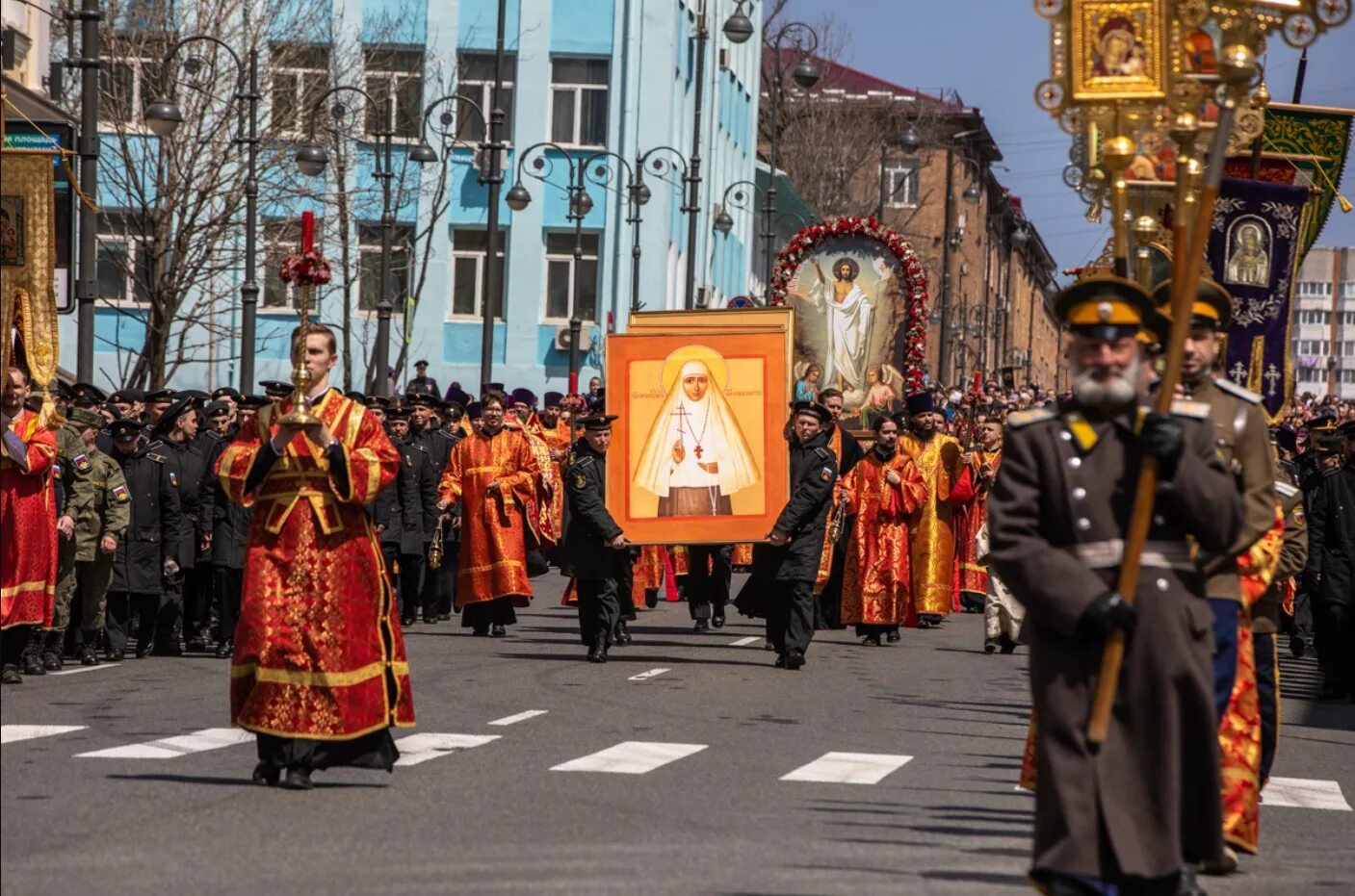 Крестный ход на Пасху. Крестный ход Владивосток. Праздник "Пасха". Праздник в городе. Владивосток отметил день