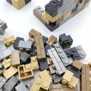 Brick pieces