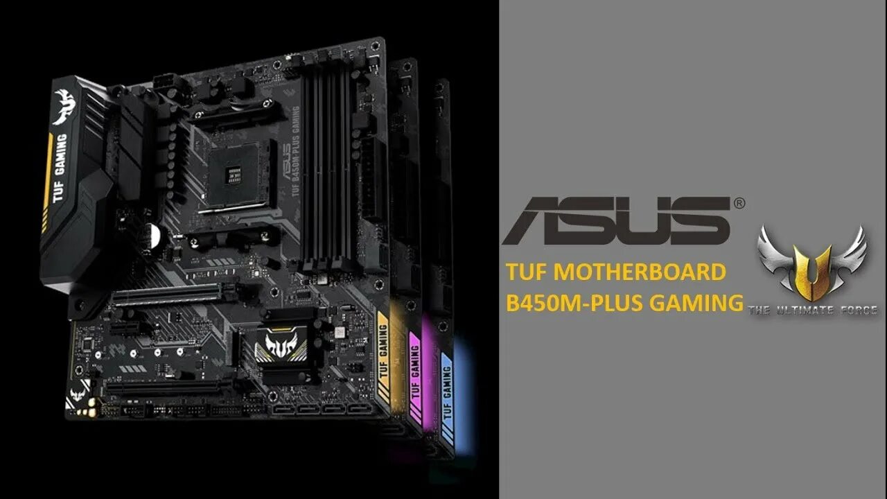 Материнская плата asus tuf b550m plus