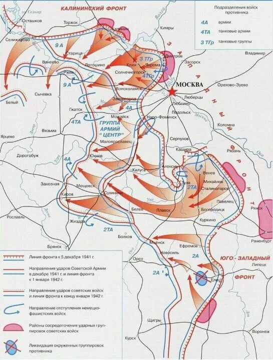 Советское контрнаступление 5 декабря. Карта контрнаступления под Москвой 1941 фронта. Контрнаступление красной армии под Москвой карта 1941. Карта контрнаступление под Москвой 5 декабря 1941. Линия фронта 1941 год битва за Москву.