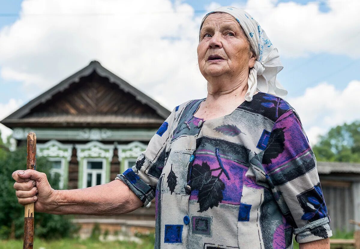Свекровь поехала в родную деревню