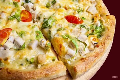 Рецепт пиццы курица с сыром