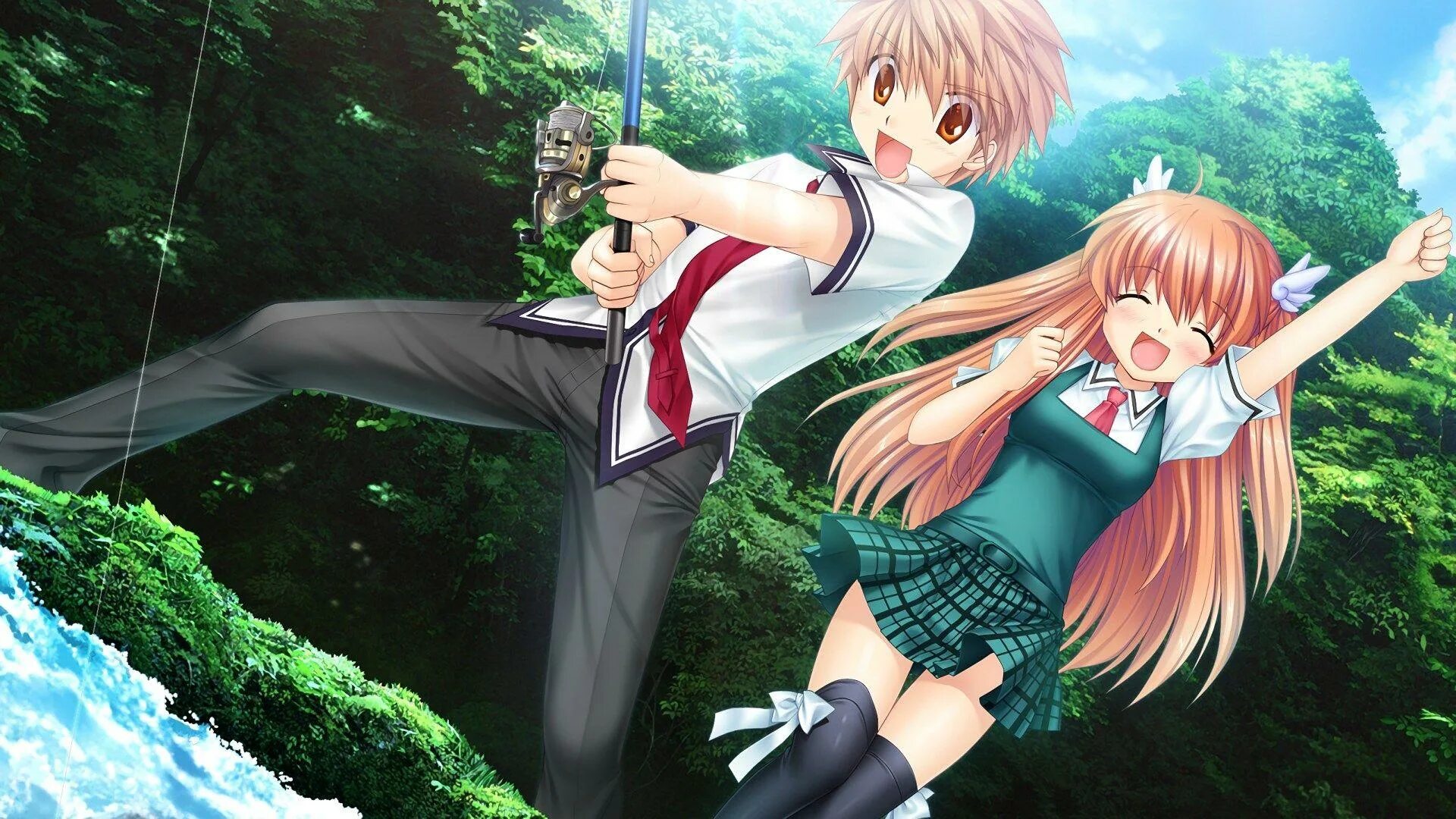 Rewrite. Чихая перезапись. rewrite kagari. rewrite котаро и лючия. rewrite котаро и котори.