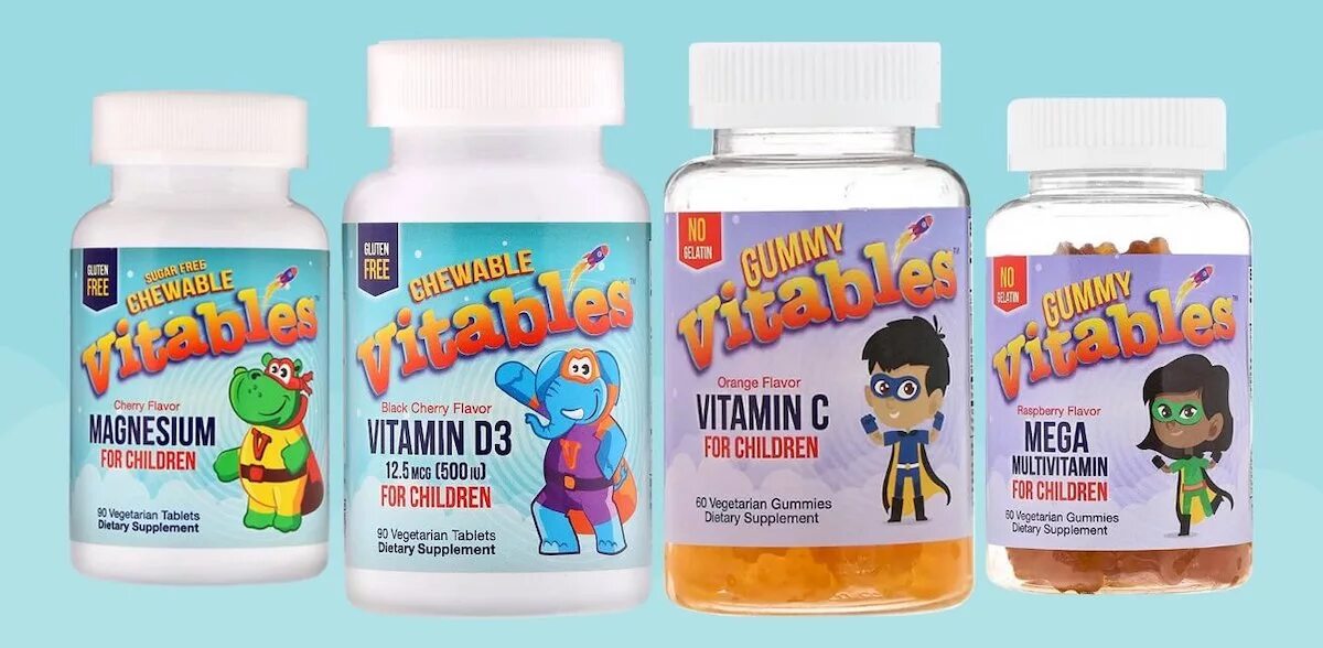 Витамины форум врачей. Магний для детей Vitables. Детские витамины Chewable Vitables. Детские витамины для иммунитета айхерб. Жевательные витамины для детей.