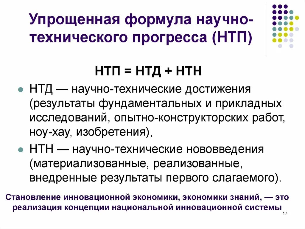 Направления прогресса в научно. Научно-технический Прогресс формула. НТП формула. Нормы технологического проектирования (НТП). Научно техническая революция формула.