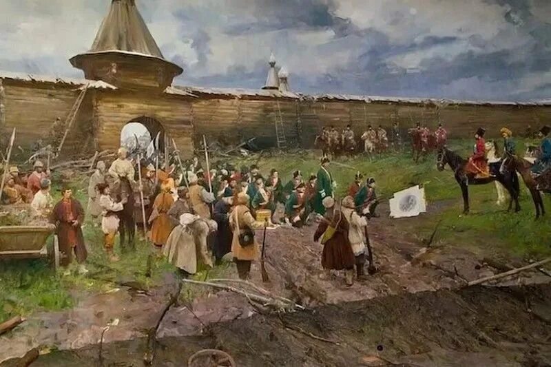 Осада Оренбурга Пугачевым. Осада Оренбурга 1773. Сражение под татищевой крепостью