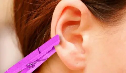 Her ear