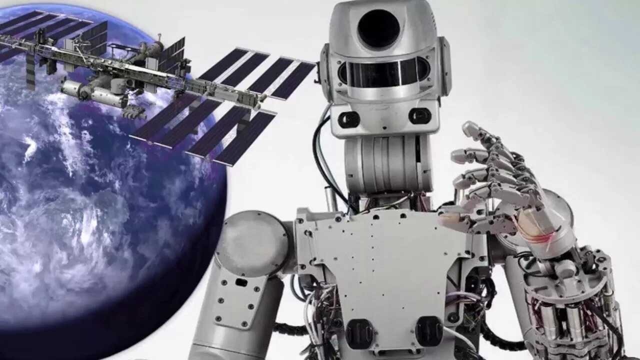 Первые космические роботы. Теледроид робот Роскосмос.
