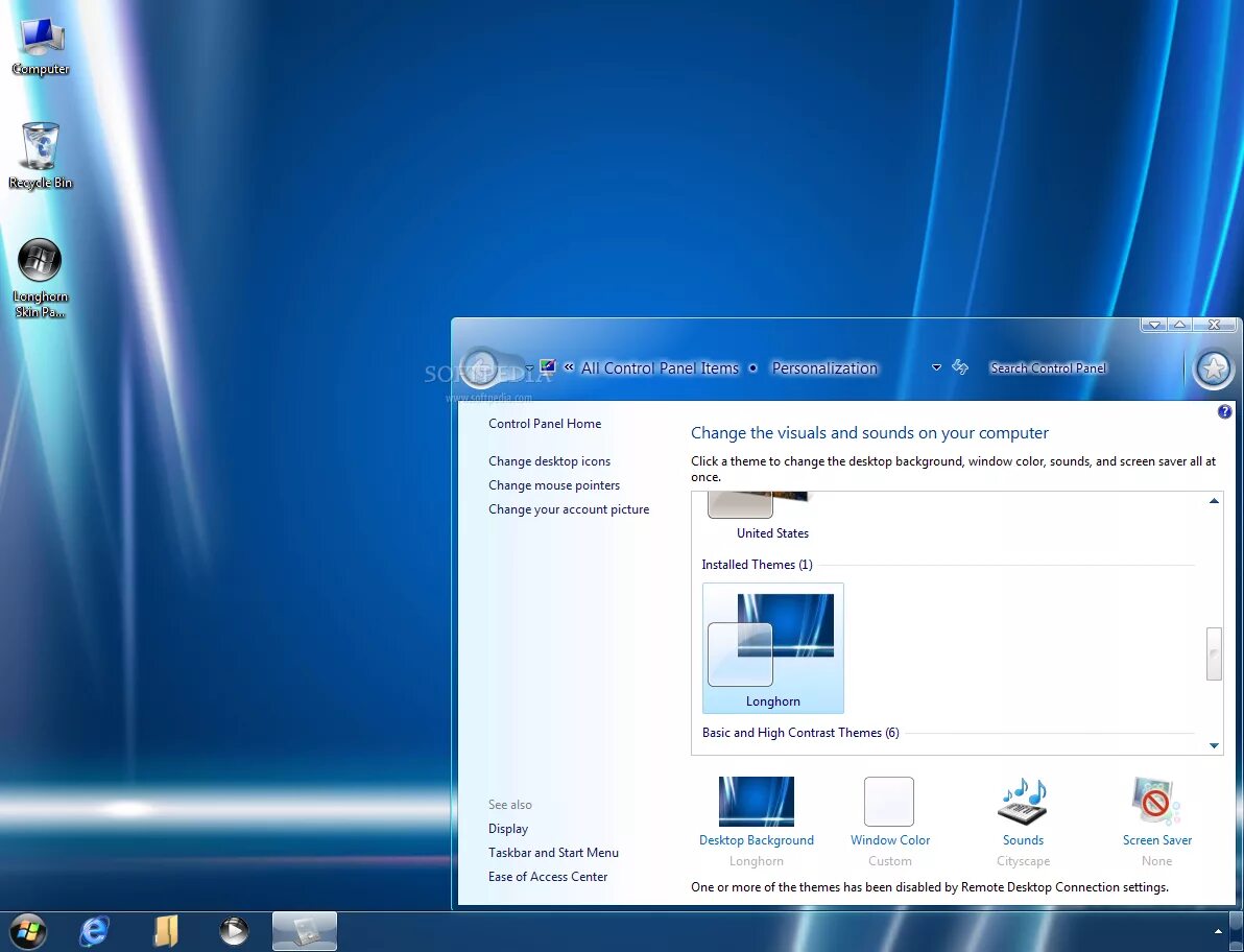 Моргает рабочий стол windows. Разработка windows vista. windows longhorn интерфейс. тема windows longhorn. windows vista панель задач.