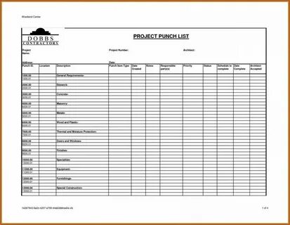 Rooming list