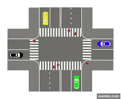 Детская дорожная разметка