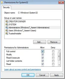Trusted installer exe запросить разрешение