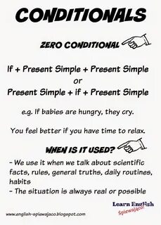 Conditional 0 exercises