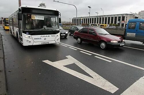 Автобусная полоса. Полоса для автобусов. Выделенная полоса для автобусов. Отдельная полоса для общественного транспорта.