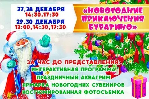 Новогодние представления во владимире