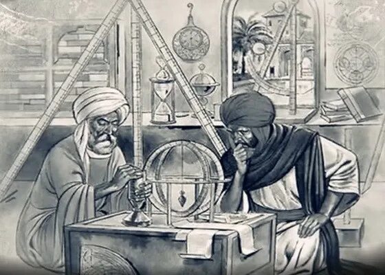 Мусульманские открытия. Ибн Аль асир. Мухамед ибн МУСП. Исламские ученые гравюра. Мусульманские ученые наука.