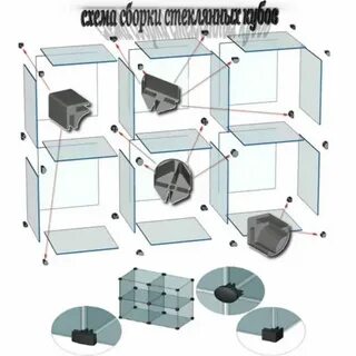 Как собрать стеклянный