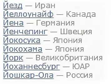 Города на букву й. Города на букву к. Города и страны на букву й. Города на букву й в мире. Какое слово заканчивается на й