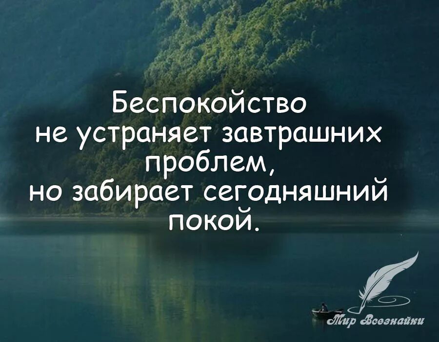 Умные цитаты. Цитаты про проблемы. Афоризмы про проблемы. Мудрые мысли о беспокойстве. И времени эту проблему можно