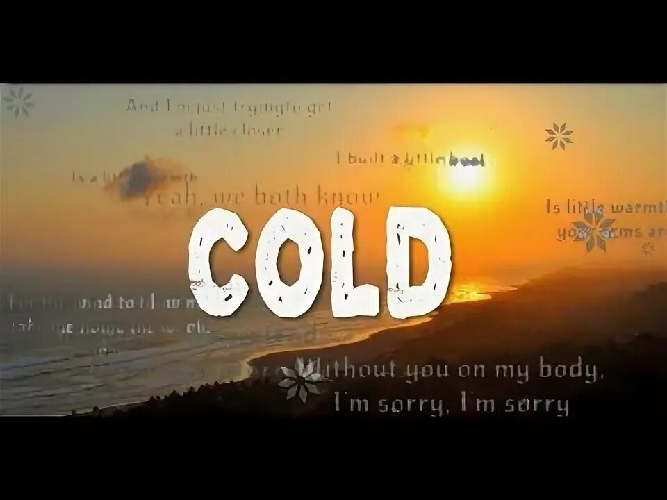 Colder lyrics