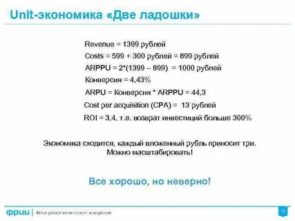 Анализ юнита
