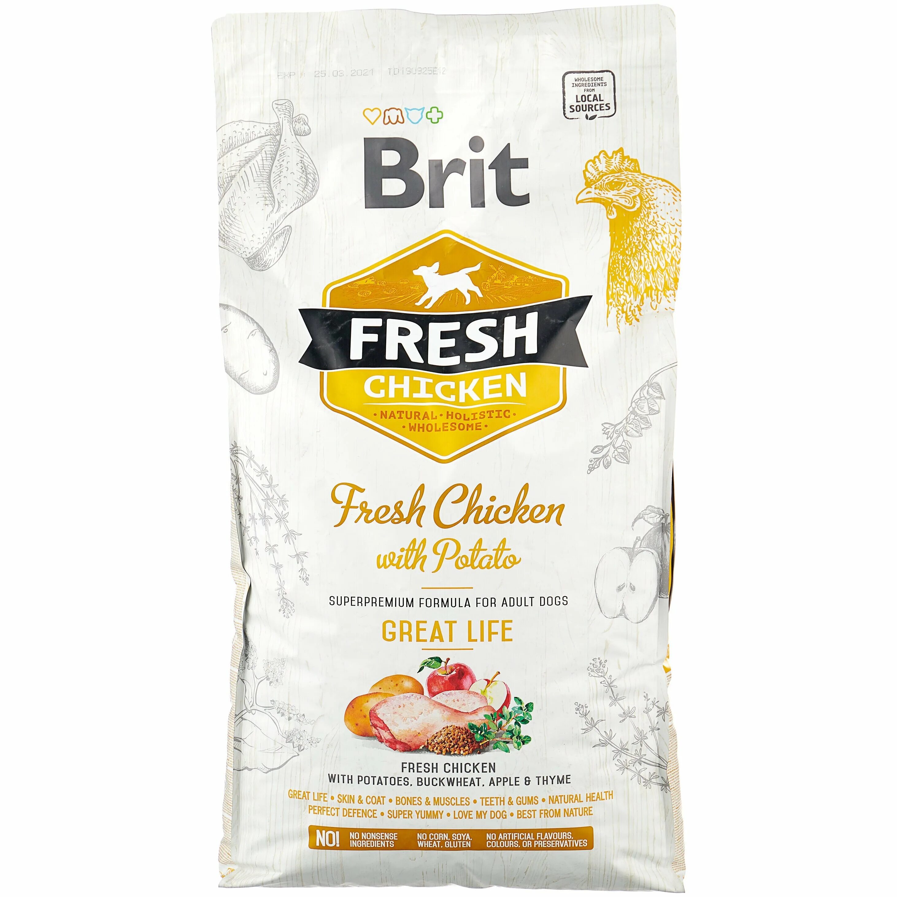 Brit корм для собак курица. Brit fresh корм для собак. брит фреш для собак. brit fresh duck with millet active run &amp; work. корм для собак brit fresh курица с картофелем 2.5 кг.