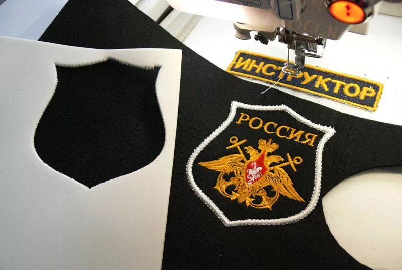 Как делают шевроны