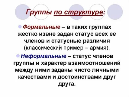 Что такое формальные вопросы