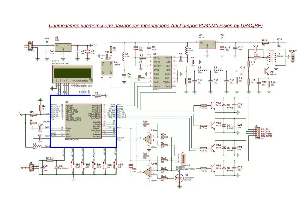 Синтезатор частоты для трансивера. Синтезатор для трансивера на si5351. DDS синтезатор частоты схема. Схема синтезатора частоты для кв трансивера. Синтезатор частоты 4z5ky.