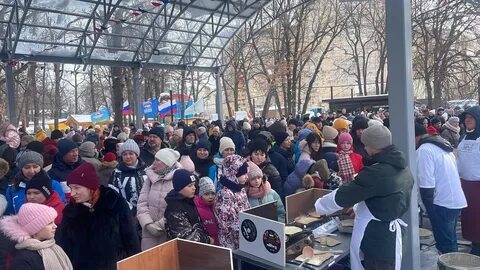 Масленица в ульяновском парке 2024