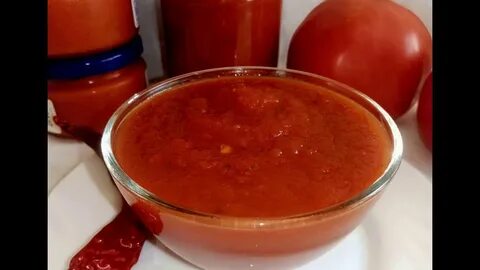 Самый вкусный кетчуп из помидор