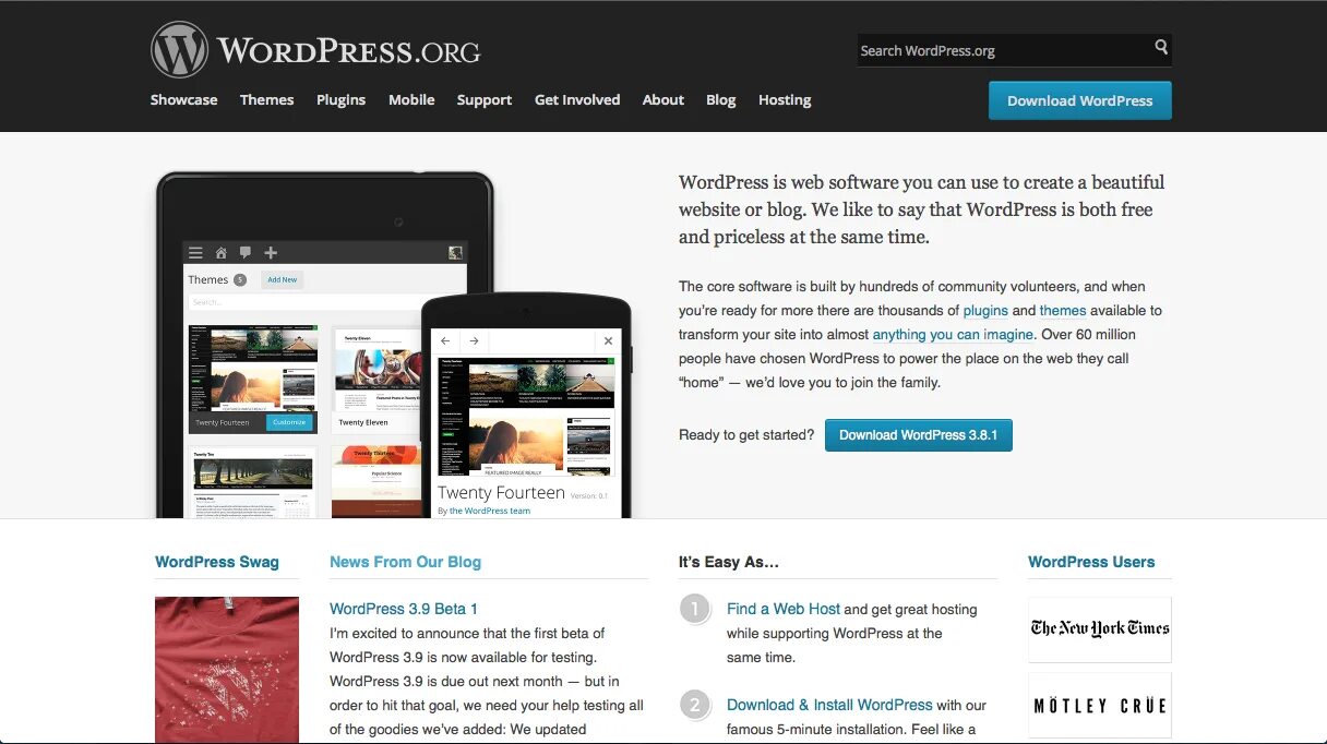 Блог WORDPRESS. WORDPRESS get. Поиск тем WORDPRESS. Демонстрация WORDPRESS.