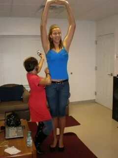 Tall girl short girl