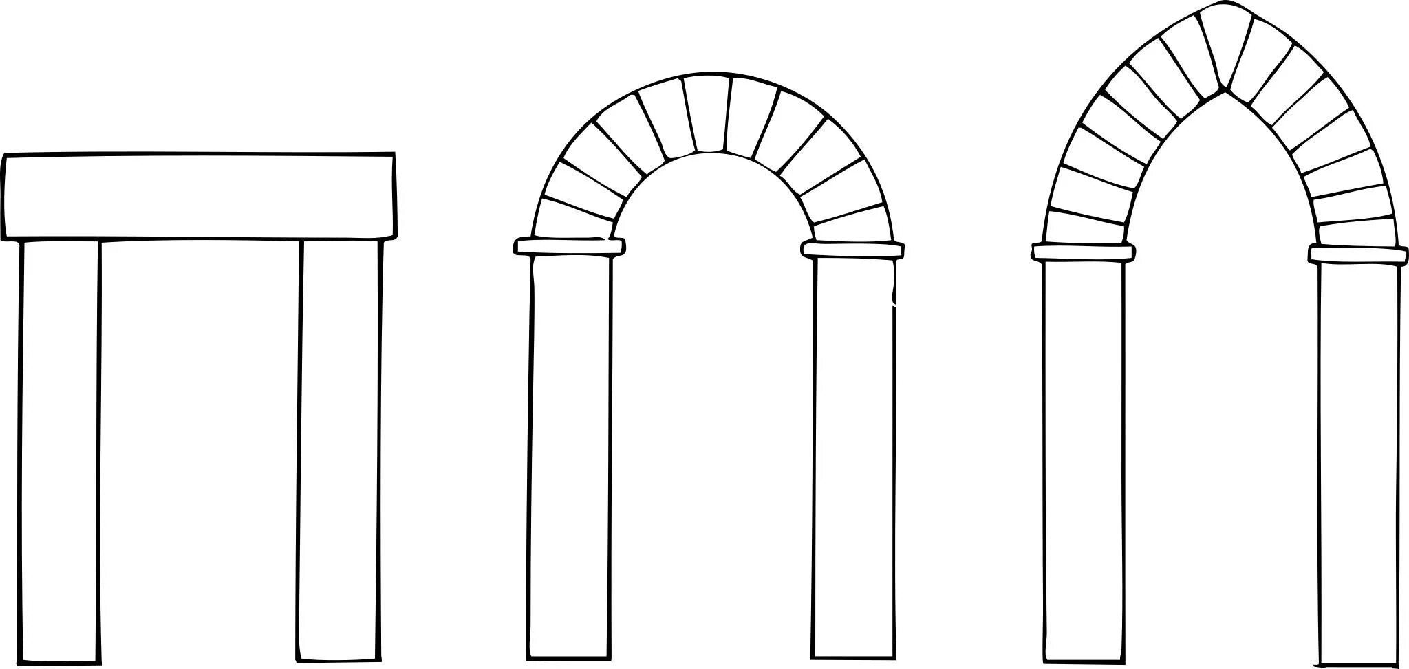 Арка нарисовать. Арки для рисования. Арка рисунок. Арка трафарет. Арка шаблон.