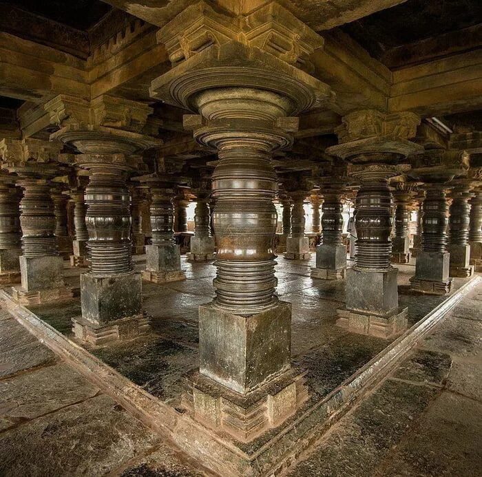 Turned columns