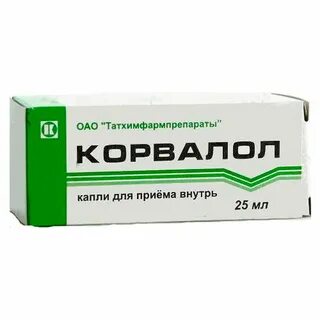 Корвалол 25 капель