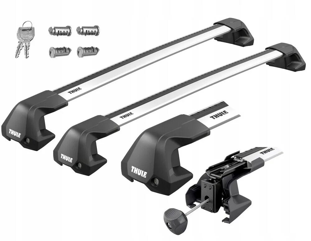 Туле на крышу купить. Thule EVO Clamp 7105. Thule EVO Clamp. Thule EVO 1705. Thule Evolution 700l.