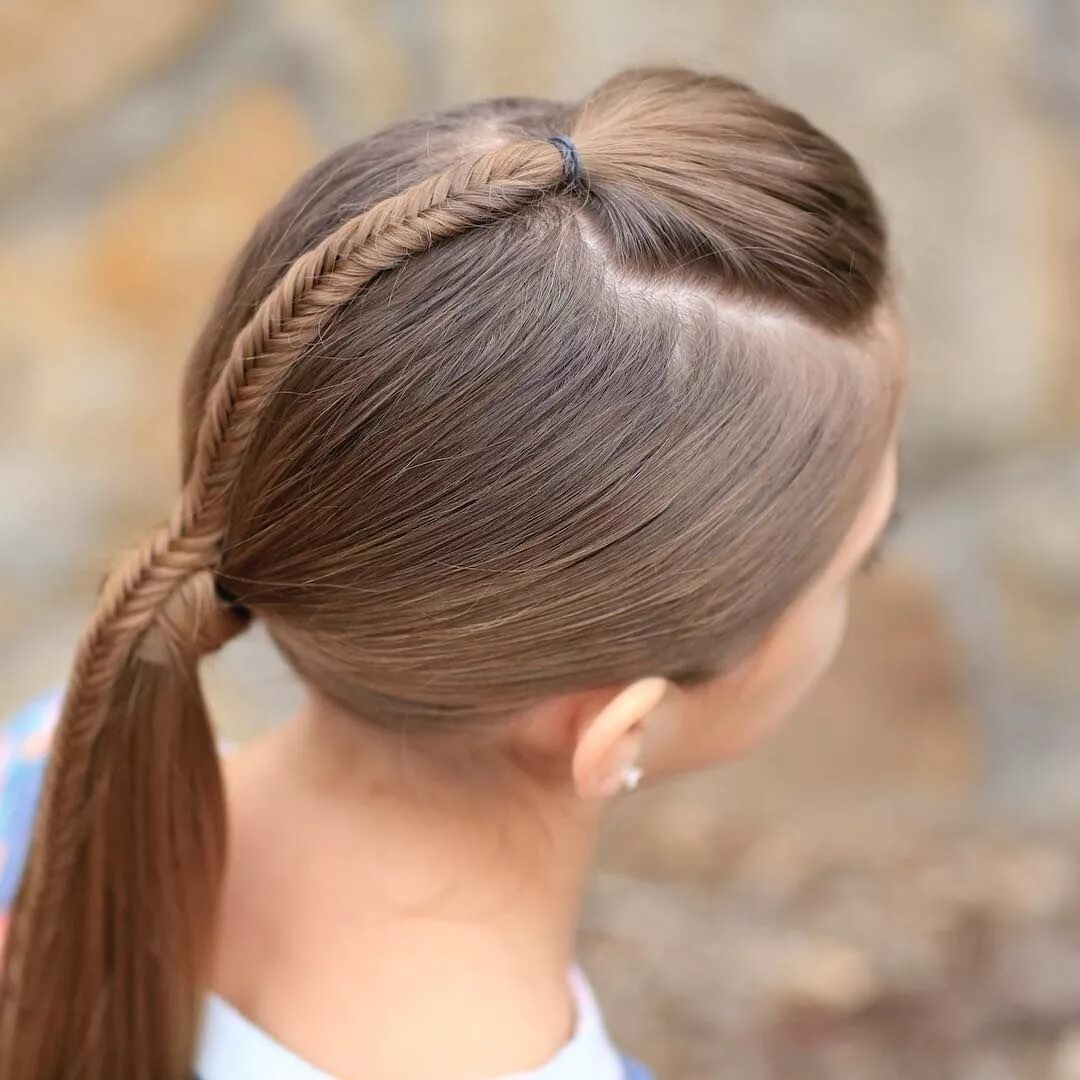 The winding lace ponytail by cutegirlshairstyles . Cute girls hairstyles, Long h