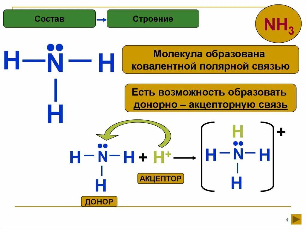 Nh3 ковалентная Полярная связь схема. Образование ковалентной связи аммиака. Донорно акцепторная связь в молекуле озона. Nh3 донорно-акцепторная связь.