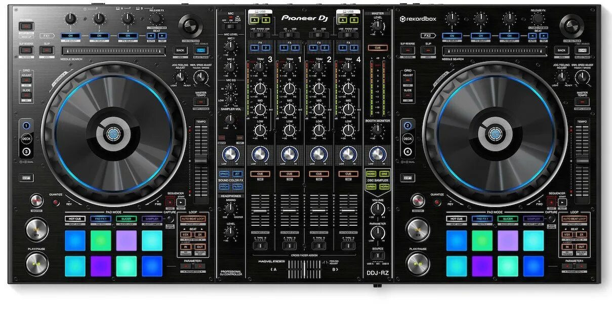 Контроллер для диджея. Pioneer DDJ RX. Контроллер Pioneer DDJ. Контроллера Pioneer rx3. Pioneer XDJ RZ.