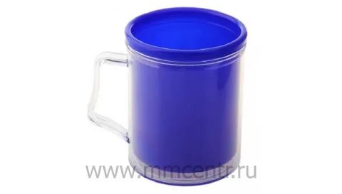 Большая синяя кружка