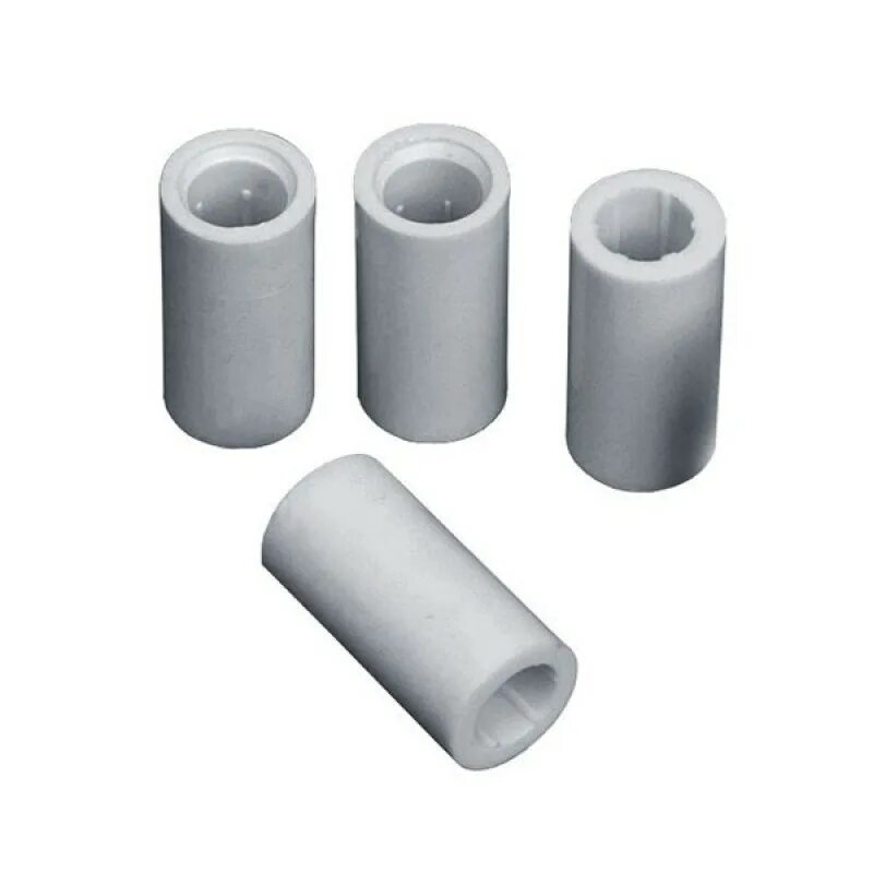 Кабельная втулка керамическая проходная 25х25. 004сб. Втулка изолятор. Керамическая втулка межстеновая. (6шт).