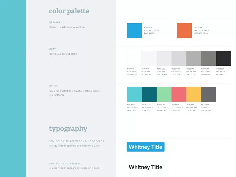 Not guide for web3. Стайлгайд пример. style guide сайта шаблон.