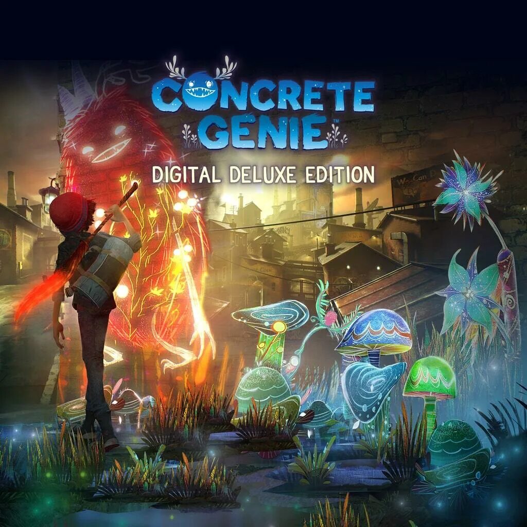 Игра Concrete Genie. Concrete Genie: Digital Deluxe Edition. Concrete Genie ps4. Ps4 Concrete Genie Digital Deluxe Edition. Concrete genie