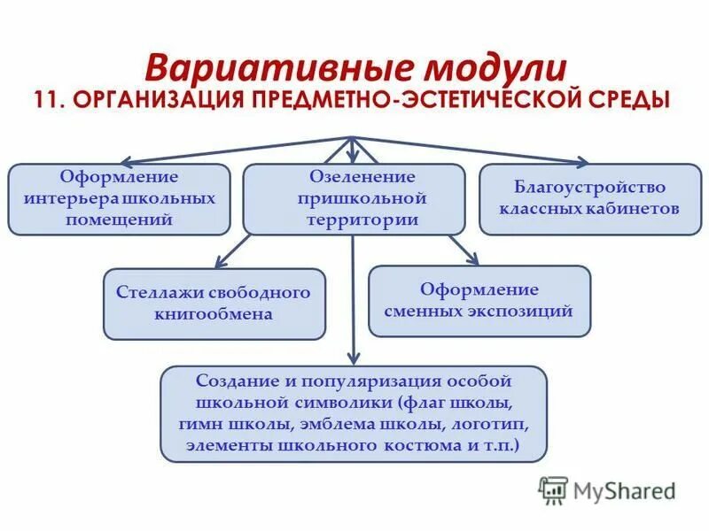 Вариативные модули воспитания