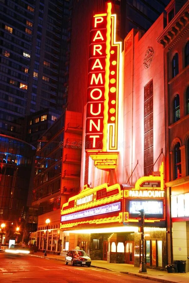 Paramount Theater Boston.